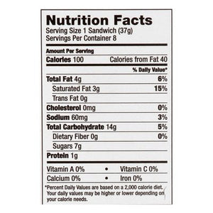 So Delicious Frozen Dessert Non-Dairy Coconutmilk Vanilla Bean Sandwiches 6/8/2.3 OZ [UNFI #2561769] [ebt]