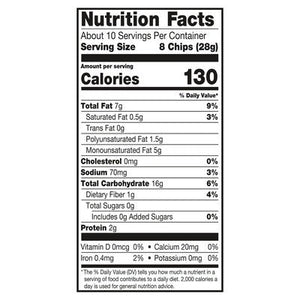 Late July Snacks Tortilla Chips Organic Blue Corn Thin & Crispy 9/10.1 OZ [UNFI #2805208] [ebt]