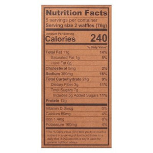 Kodiak Cakes Power Waffles Buttermilk & Vanilla 8/13.4 OZ [UNFI #2185056] [ebt]