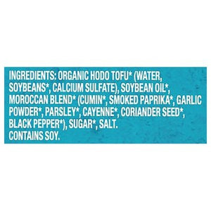 Hodo Foods Tofu Cubes Chermoula Moroccan 6/8 OZ [UNFI #2299824] [ebt]