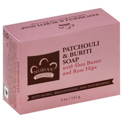 Nubian Heritage Soap Patchouli & Buriti 1/5 OZ [UNFI #1702901] T