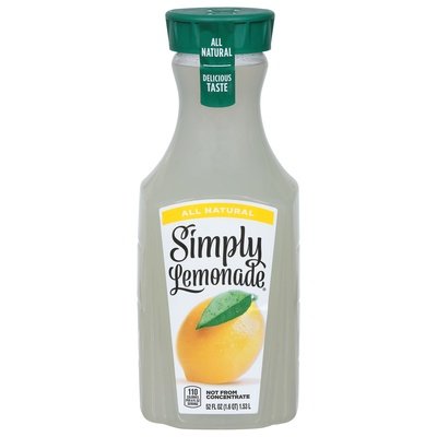 Simply Lemonade All Natural 6/52 OZ [UNFI #2207991] [ebt] T