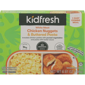 Kidfresh Combo Meal Chicken Nuggets & Buttered Pasta White Meat 8/6.97 oz [UNFI #3076114 ] [ebt]