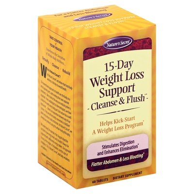Natures Secret Weight Loss Support 15-Day Tablets 1/60 TAB [UNFI #944777] T