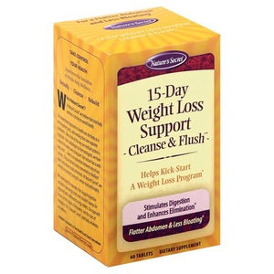 Natures Secret Weight Loss Support 15-Day Tablets 1/60 TAB [UNFI #944777] T
