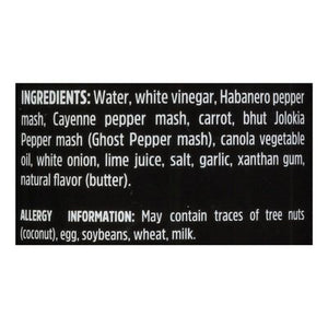 Melindas Wing Sauce And Condiment Ghost Pepper Creamy Style 6/12 OZ [UNFI #2382919] [ebt]
