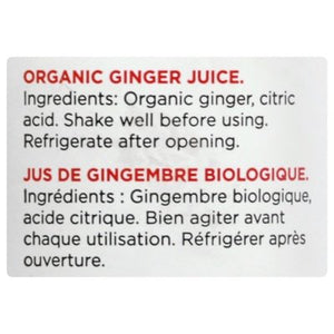 Ginger People Ginger Juice Organic 12/5 OZ [UNFI #134130] [ebt]