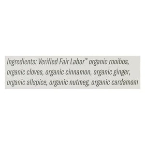 Numi Tea Herbal Tea Organic Rooibos Chai Tea Bags 6/18 BAG [UNFI #290833] [ebt]