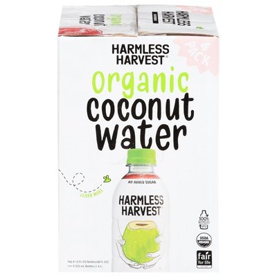 Harmless Harvest Coconut Water Organic 1/4/12 OZ [UNFI #2414092] [ebt] T