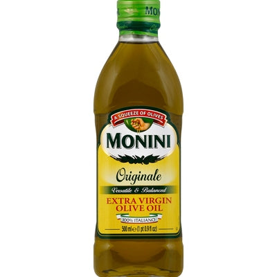 Monini Olive Oil Extra Virgin 12/16.9 oz [UNFI #0796136 ] [ebt]