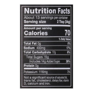 Rufus Teague Bbq Sauce Whiskey Maple 6/16 OZ [UNFI #1222686] [ebt]