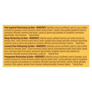 Burts Bees Lip Balms 4/4 CT [UNFI #2056299] T