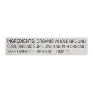 Late July Snacks Tortilla Chips Organic Sea Salt & Lime Thin & Crispy Party Size 9/14.75 OZ [UNFI #2821676] [ebt]