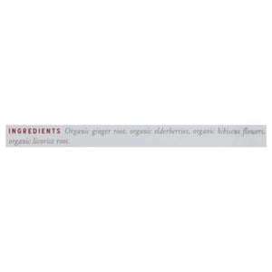 Rishi Tea Tea Organic Caffeine-Free Elderberry Healer Sachets 6/15 BAG [UNFI #2534147] [ebt]