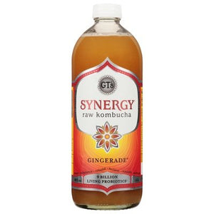 Gts Raw Kombucha Gingerade 6/48 OZ [UNFI #1779354] [ebt] T