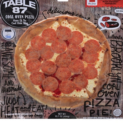 Table 87 Pizza Coal Oven Pepperoni 12/10.7 oz [UNFI #2724268 ] [ebt]
