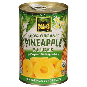 Native Forest Pineapple Slices 100% Organic 6/15 OZ [UNFI #544676] [ebt]