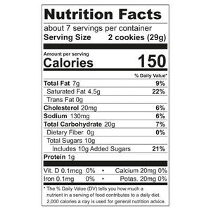 Tates Bake Shop Cookies Gluten Free Lemon 6/7 OZ [UNFI #2917912] [ebt]