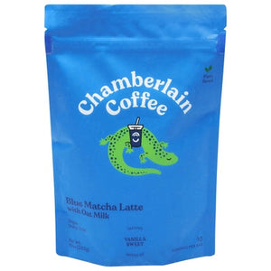 Chamberlain Coffee Matcha Latte With Oat Milk Blue 12/10 oz [UNFI #3068947 ] [ebt]