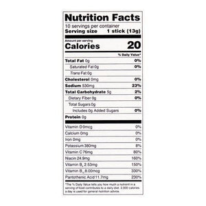 Liquid I V  Electrolyte Drink Mix Sugar-Free Lemon Lime 1/4.58 OZ [UNFI #2975670] [ebt]