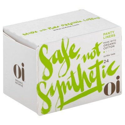 Organic Initiative Corp Ultra Thin Panty Liners 1/24 CT [UNFI #2604957] T