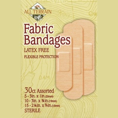 All Terrain Bandages Fabric Assorted 1/30 CT [UNFI #620104] T