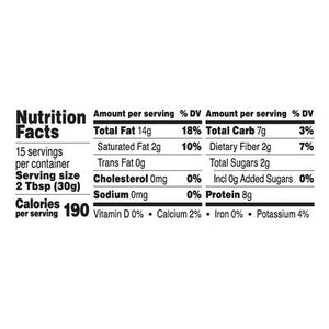 Once Again Peanut Butter Organic Unsweetened Creamy  6/16 OZ [UNFI #2615045] [ebt]