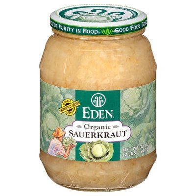 Eden Foods Sauerkraut Organic 12/32 OZ [UNFI #354332] [ebt]