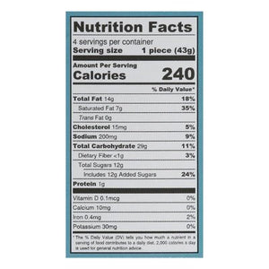 Katz Gluten Free Creme Pies Gluten Free Oatmeal 6/6 OZ [UNFI #2734614] [ebt]