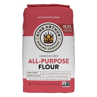 King Arthur Flour All-Purpose Flour Unbleached 12/2 LB [UNFI #272443] [ebt]