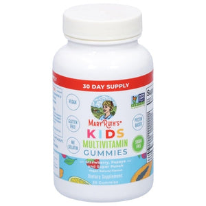 Mary Ruths Multivitamin Kids Gummies Strawberry Papaya And Super Punch 1/30 CT [UNFI #2962033] T
