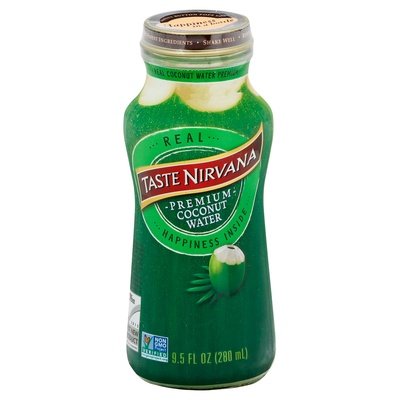 Taste Nirvana Coconut Water Premium 12/9.5 OZ [UNFI #448605] [ebt] T