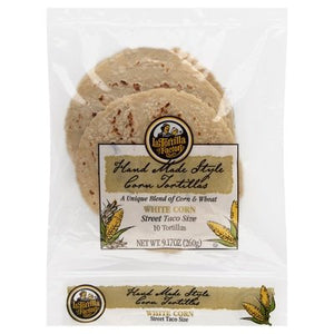 La Tortilla Factory Tortillas White Corn Street Taco Size 12/9.17 OZ [UNFI #1728666] [ebt]