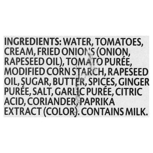 Sharwood Cooking Sauce Butter Chicken Mild 6/14.1 OZ [UNFI #908079] [ebt]