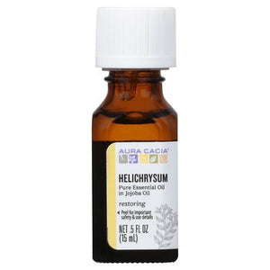 Aura Cacia Pure Essential Oil Helichrysum 1/.5 OZ [UNFI #1119023] T