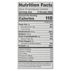 Simply Teras Whey Protein Pure Bourbon Vanilla 1/12 OZ [UNFI #404475] T