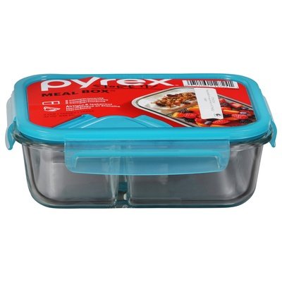 Pyrex Meal Box 2 Compartments 4CT [UNFI #2586931] T