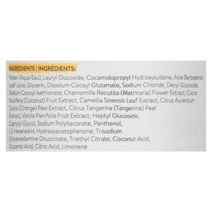 The Honest Co Bubble Bath Citrus Vanilla 1/12 OZ [UNFI #1586353] T