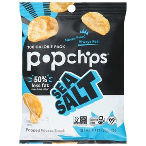 Popchips Popped Potato Snack Sea Salt 24/.8 OZ [UNFI #1574813] [ebt]