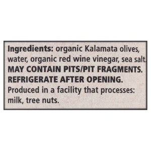 Divina Olives Organic Kalamata Sliced 6/5.6 OZ [UNFI #1555002] [ebt]