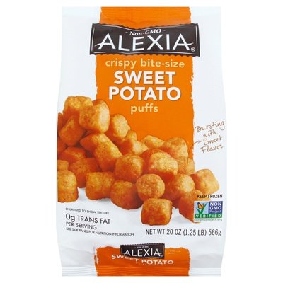 Alexia Puffs Sweet Potato Crispy Bite-Size 12/20 OZ [UNFI #993550] [ebt]