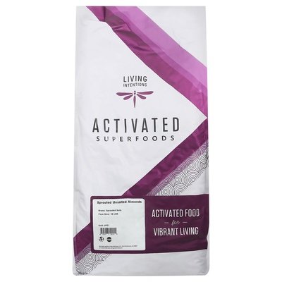 Living Intentions Almonds Unsalted Sprouted 15LB [UNFI #1789106] [ebt]