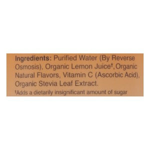 Lemon Perfect Lemon Water Zero Sugar Peach Raspberry Hydrating 12/15.2 OZ [UNFI #3014404] [ebt]
