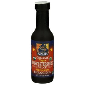 The Wizards Worcestershire Sauce Organic Vegan 12/8 OZ [UNFI #2968253] [ebt]