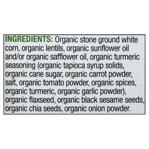 R W Garcia Crackers Lentil With Turmeric 3 Seed Organic 6/5.5 OZ [UNFI #2273076] [ebt]