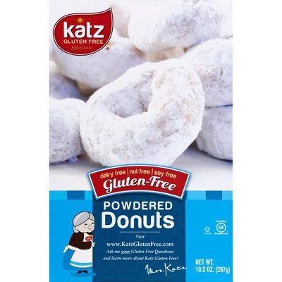 Katz Gluten Free Donuts Gluten-Free Powdered 6/10.5 OZ [UNFI #1684513] [ebt]