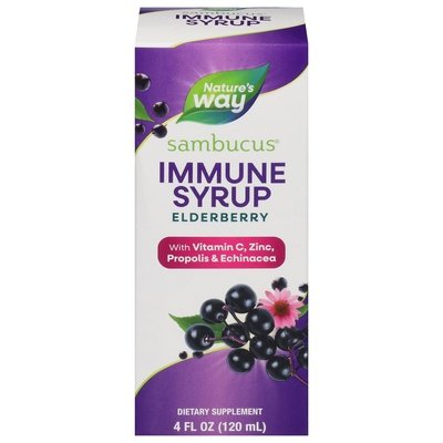Natures Way Immune Syrup Elderberry 1/4 OZ [UNFI #888040] T