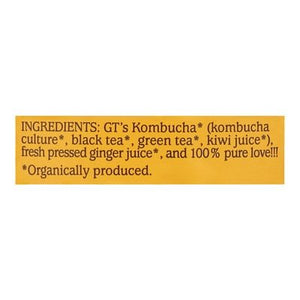 Gts Raw Kombucha Gingerade 6/48 OZ [UNFI #1779354] [ebt] T