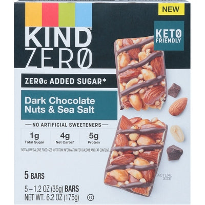 Kind Bars Dark Chocolate Nuts & Sea Salt 6/5/1.2 oz [UNFI #3018405 ] [ebt]