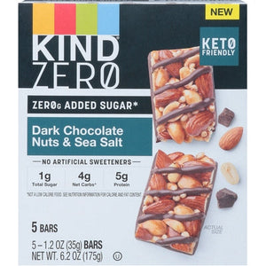 Kind Bars Dark Chocolate Nuts & Sea Salt 6/5/1.2 oz [UNFI #3018405 ] [ebt]